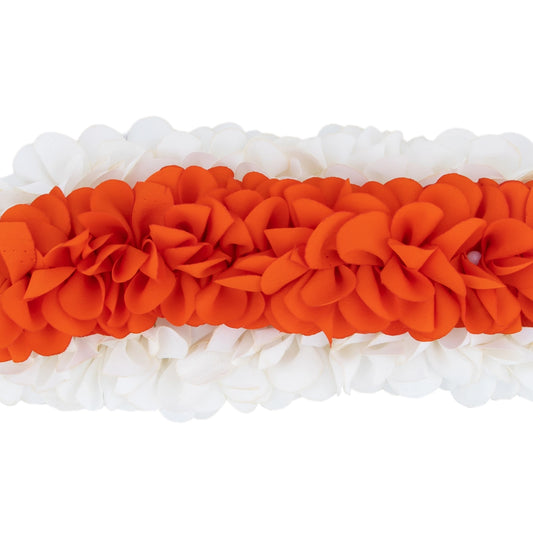 Artificial Flower - 9 Inches | Patti Veni Hair Flower/ Mogu Design Artificial Gajra for Deity Decor - Mala