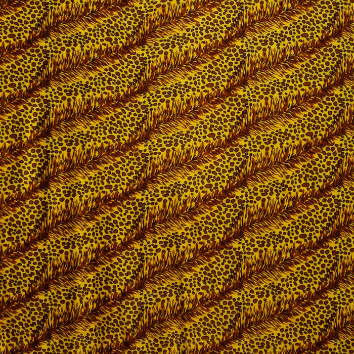 Puli Velvet cloth - 2 Mtr | Tiger Print Velvet Cloth / Shivan Costume / Shivji Dress / Shiva Dress for Deity - Bhagwan Vastra