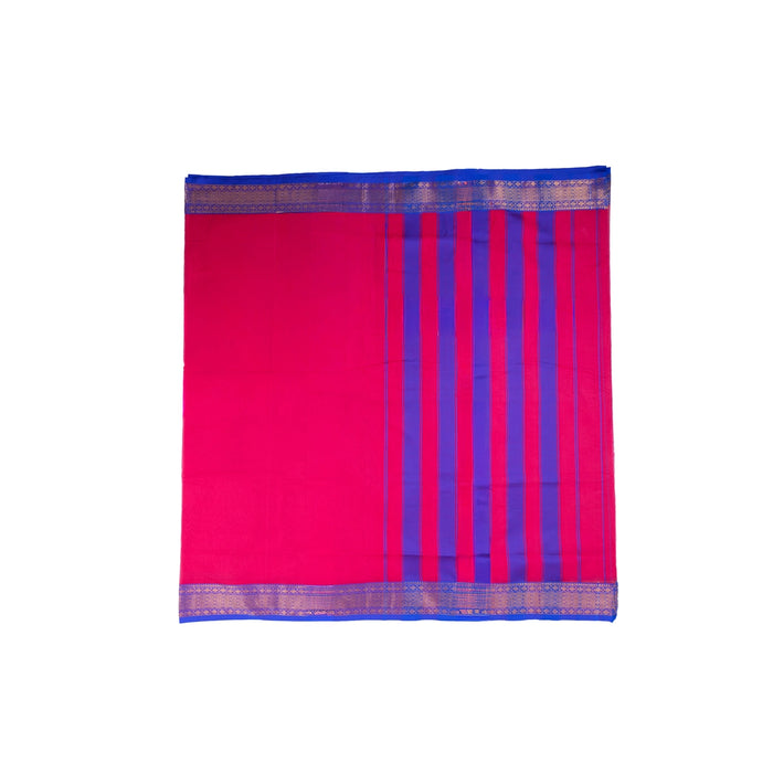 Saree - 9 Yards | Kalyani Cotton Saree/ Handloom Saree/ Jari Border Design Traditional Saree for Women/ Assorted