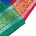 Veshti - 9 x 5 Inches | Mixed Colour Dhoti / Art Silk Vesti / Traditional Dhothi For Men - Veshti & Dhoti