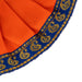 Amman Pavadai - 3 x 6 Inches | Satin Apoorva Devi Vastra/ Mata Dress/ Jari Border Mata Poshak for Deity - Devi Dress
