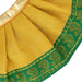 Amman pavadai - 2 inches | Deity Vastram / Devi Dress / Tissue silk / Golden Zari Border / Mata Rani Poshak - Devi Dress
