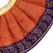 Amman pavadai - 2 inches | Deity Vastram / Devi Dress / Tissue silk / Golden Zari Border / Mata Rani Poshak - Devi Dress