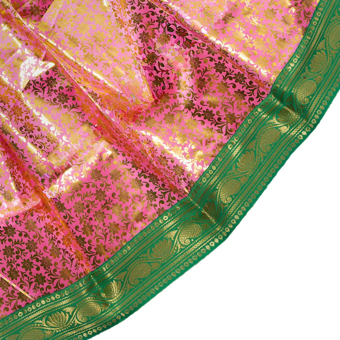 Lehenga Patka - 28 Inches | Amman Pavadai/ Mata Rani Poshak/ Devi Dress For Goddess