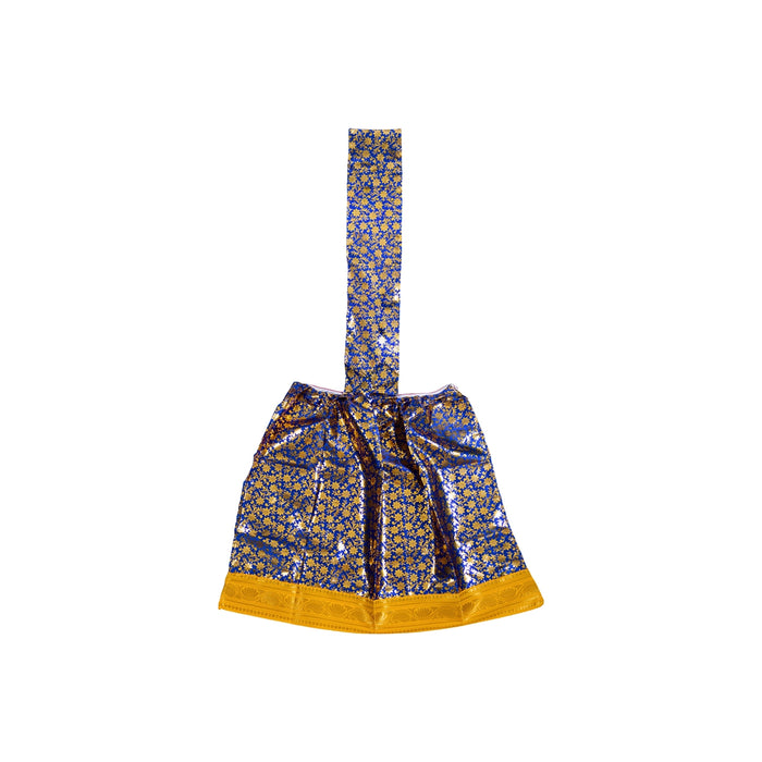 Amman Pavadai - 32 Inches | Lehenga Patka/ Mata Rani Poshak/ Devi Dress For Deity