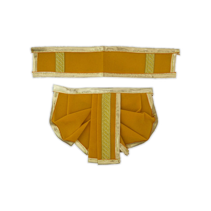 Panchakacham - 4 Inches | Velvet Dhoti/ Readymade Panchakajam For Traditional Wear/ Assorted
