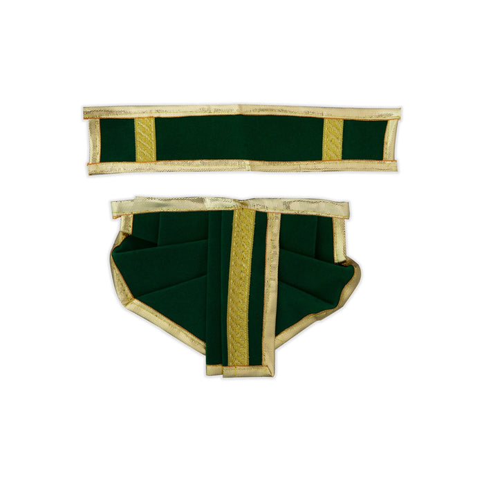 Panchakacham - 4 Inches | Velvet Dhoti/ Readymade Panchakajam For Traditional Wear/ Assorted