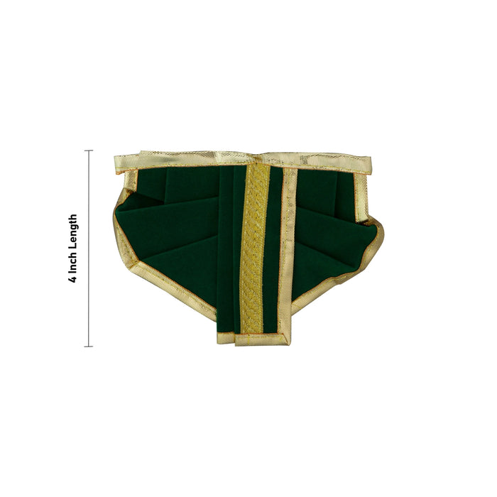 Panchakacham - 4 Inches | Velvet Dhoti/ Readymade Panchakajam For Traditional Wear/ Assorted