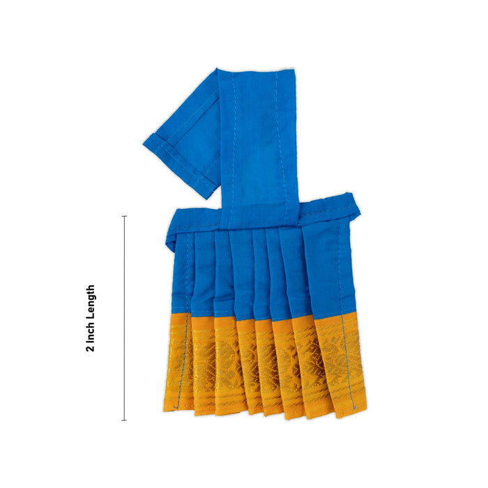 Lehenga Patka - 2 Inches | Devi Vastra / Pure Silk Mata Rani Poshak / Devi Dress For Deity/ Assorted