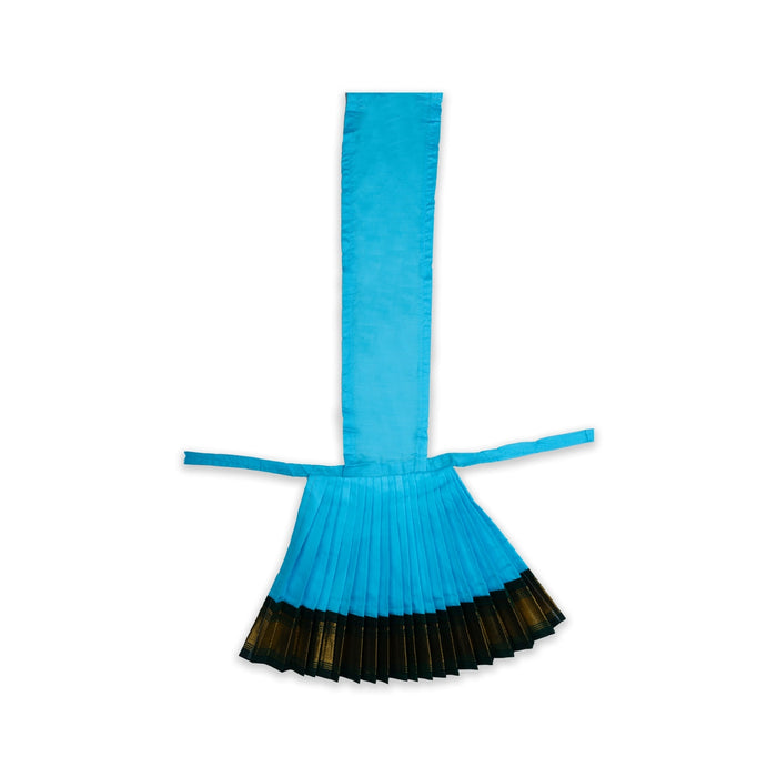 Amman Pavadai- 11 Inches | Silk Jari Border Lehanga/ Deity Dress/ Mata Dress/ Devi Vastra/ Mata Poshak for Deity - Devi Dress