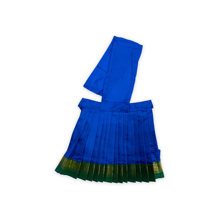 Amman Pavadai- 9 Inches | Silk Jari Border Lehanga/ Deity Dress/ Mata Dress/ Devi Vastra/ Mata Poshak for Deity - Devi Dress