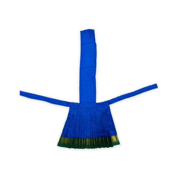 Amman Pavadai- 9 Inches | Silk Jari Border Lehanga/ Deity Dress/ Mata Dress/ Devi Vastra/ Mata Poshak for Deity - Devi Dress