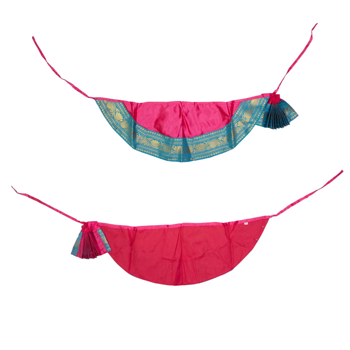 Bharatanatyam Dress - Size 28 | Readymade Dress/ Bharatanatyam Costume for Kids - Dance Saree