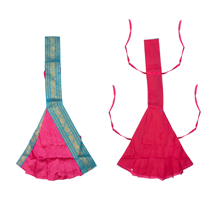 Bharatanatyam Dress - Size 28 | Readymade Dress/ Bharatanatyam Costume for Kids - Dance Saree