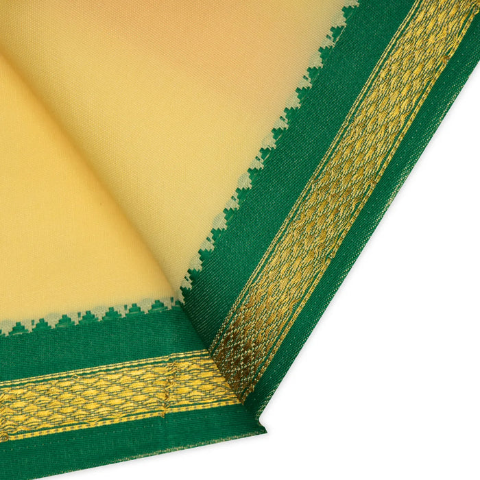 Veshti - 1.5 Yards | Colour Vesti/ Salya Art Mayilkan Border Dhoti for Men - Veshti & Dhoti