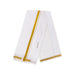 Cotton Veshti - 2 Mtr | Velcro Type Sandal Dhoti/ Jari Border Vesti For Traditional Wear And Temple Visits - Veshti & Dhoti
