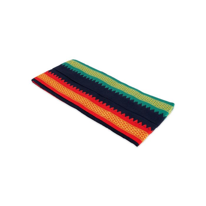 Black Angavasthiram - 30 x 60 inches | Ayyappa Thalapathy / Angavastram / Black Colour Angavastram/ Kasavu Shawl for Men - Shawls & Towels