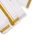 Cotton Veshti - 2 Mtr | Velcro Type White Dhoti/ Jari Border Vesti For Traditional Wear And Temple Visits - Veshti & Dhoti