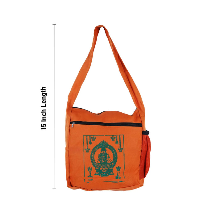 Sabarimala Bag - 15 Inches | Ayyappa Bag/ Ayyappa Irumudi Bag/ Shoulder Bag For Pilgrimage And Ayyappa Yatra - Bags & Pouches