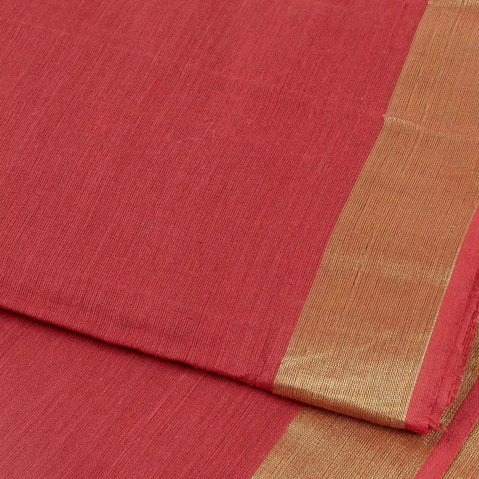 Dance Saree | Cotton Saree/ Jari Border Bharatanatyam Saree/ Plain Dance Practice Saree for Women - Dance Saree