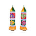 Decorative Thombai Pair - 2 Feet | Satin Temple Thombai/ Traditional Thombai Pillar for Decoration - Temple Decoration