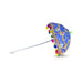 Temple Umbrella - 27 x 14 Inches | Jari Design Utsava Umbrella/ Satin Decorative Umbrella for Festival - Temple Decoration