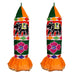Decorative Thombai Pair - 3 Feet | Cotton Temple Thombai/ Traditional Thombai Pillar for Decoration - Temple Decoration