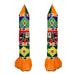 Decorative Thombai Pair - 4 Feet | Cotton Temple Thombai/ Traditional Thombai Pillar for Decoration - Temple Decoration