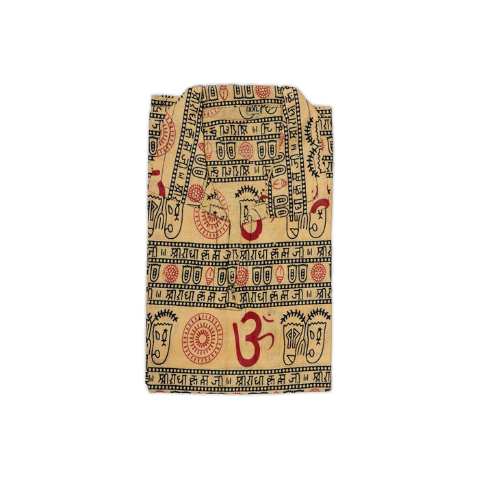 Om Kurta - size XXL | Om Deign Shirt / Devotional Dress / Shirt For Men/ Assorted