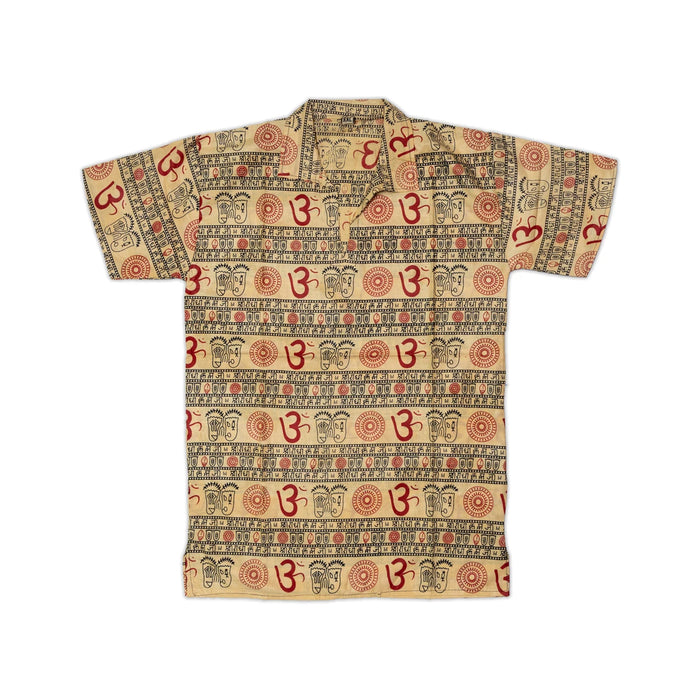 Om Kurta - size XXL | Om Deign Shirt / Devotional Dress / Shirt For Men/ Assorted