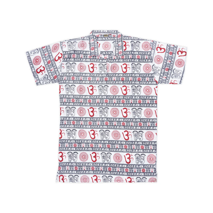 Om Kurta - size XXL | Om Deign Shirt / Devotional Dress / Shirt For Men/ Assorted
