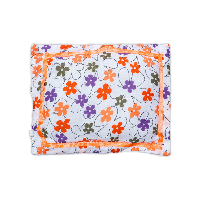 Bed Set For God - 9 x 8.5 Inches | Cotton bed Set / Gadi Set / Gaddi Set for Deity - Deity Accessories