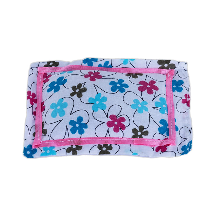 Bed Set For God - 6 x 4 Inches | Cotton bed Set / Gadi Set / Gaddi Set for Deity - Deity Accessories