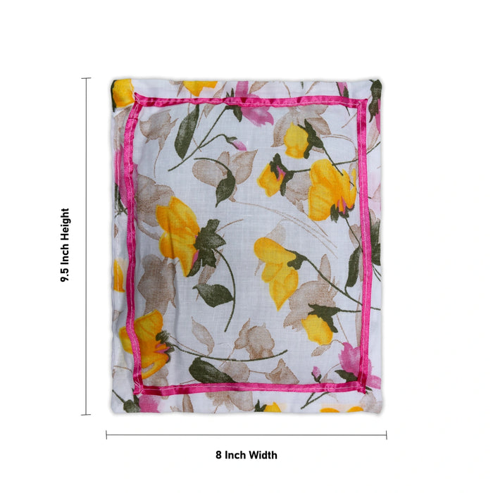 Bed Set For God - 9.5 x 8 Inches | Cotton bed Set / Gadi Set / Gaddi Set for Deity - Deity Accessories