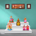 Lakshmi Face - 8 x 4 Inch | Stone Design Ammavari Face/ Yellow Varalaskhmi Face/ Amman Face for Deity Decor - Head & Face Accessories