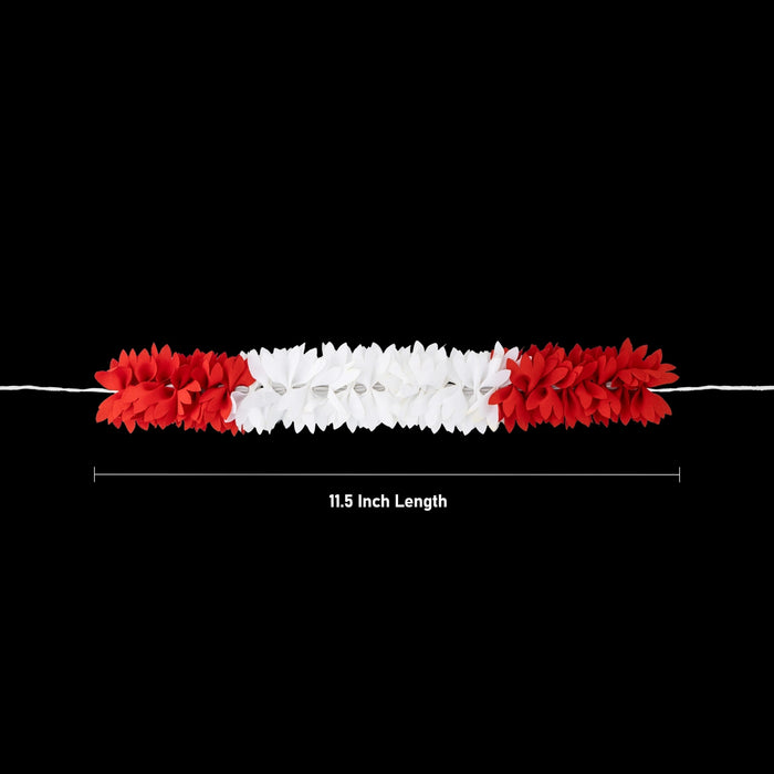Artificial Gajra - 11.5 Inches | Cloth Flower/ Artificial Veni/ Artificial Hair Flower for Decoration