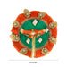 Krishna Dress - 8 Inches | Fancy Work Laddu Gopal Ji Dress / Kanha Dress for Deity / Gol Poshak - Laddu Gopal, Krishna & Radha Rani Dress