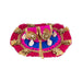 Krishna Dress - 8 Inches | Fancy Work Laddu Gopal Ji Dress / Kanha Dress for Deity / Gol Poshak - Laddu Gopal, Krishna & Radha Rani Dress