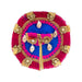 Krishna Dress - 8 Inches | Fancy Work Laddu Gopal Ji Dress / Kanha Dress for Deity / Gol Poshak - Laddu Gopal, Krishna & Radha Rani Dress