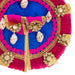 Krishna Dress - 8 Inches | Fancy Work Laddu Gopal Ji Dress / Kanha Dress for Deity / Gol Poshak - Laddu Gopal, Krishna & Radha Rani Dress
