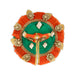 Krishna Dress - 8 Inches | Fancy Work Laddu Gopal Ji Dress / Kanha Dress for Deity / Gol Poshak - Laddu Gopal, Krishna & Radha Rani Dress