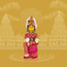 Varalakshmi Stand - 36 X 21 Inches | Pooja Stand/ Ammavari Stand/ Detachable Stand For Varalakshmi Decor - Deity Accessories
