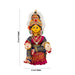 Decorative Varalakshmi Stand With Face - 13 X 5 Inches | Varalakshmi Ammavari Vigraham For Varalakshmi Decor - Deity Jewellery & Vastra Sets