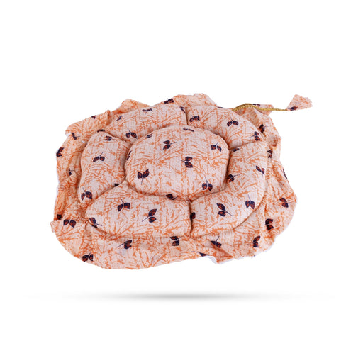 Bed Set For God - 9.5 x 8 Inches | Reversible bed Set / Gadi Set / Gaddi Set for Deity - Deity Accessories