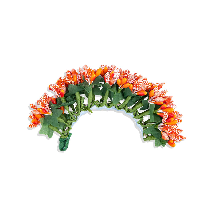 Artificial Flower - 5 Inches | Artificial Gajra/ Bridal Veni/ Artificial Hair Flower for Decoration