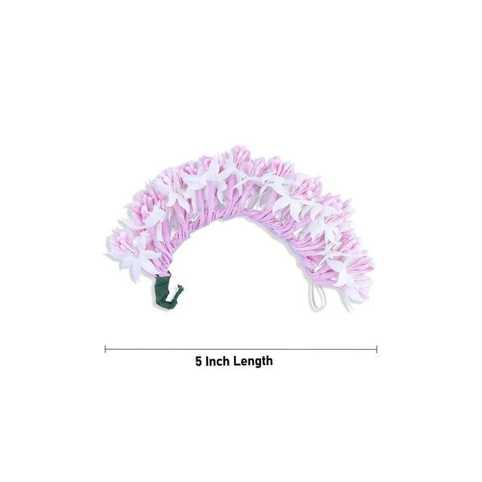 Artificial Flower - 5 Inches | Bridal Veni/ Artificial Gajra/ Artificial Hair Flower for Decoration - Head & Face Accessories