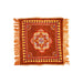 Aasan - 18.5 x 18.5 Inches | Velvet Pooja Mat for Meditation - Yoga Mat & Aasan
