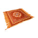 Aasan - 18.5 x 18.5 Inches | Velvet Pooja Mat for Meditation - Yoga Mat & Aasan
