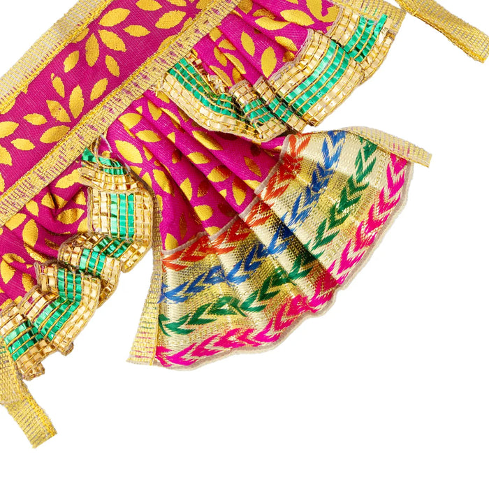 Hanuman Dress Set - 3 Inches |Hanuman vastra / Anjaneya Dress/ Hanuman Ji Costume for Deity