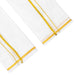 Angavasthiram - 4 Inch | Half White Angavastram/ 4 Muzham/ 10k Jari Border Design Gamcha/ Kasavu Shawl for Men - Shawls & Towels